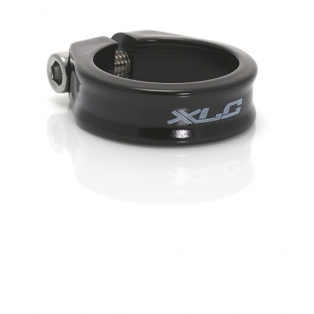 Collier de selle XLC PC-B01 Alu, 34.9mm, noir, boulon hexagonal