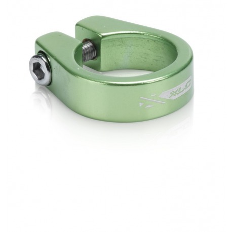 Collier de tige de selle XLC PC-B05 Ø 31,6 mm vert citron