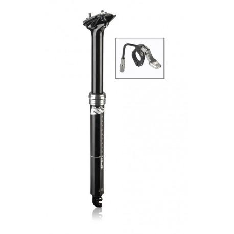 XLC All MTN Tige de selle télescopique SP-T11 Ø 31,6 mm, 328 mm, noir, ICR