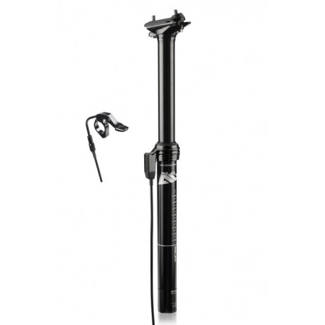 XLC All MTN Tige de selle télescopique SP-T12 Ø 30.9mm, 449m, noir, déporté