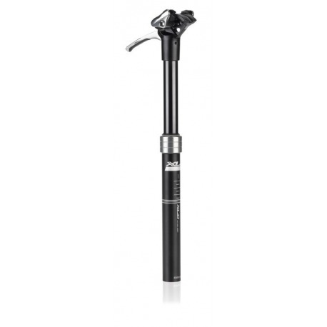 XLC Tige de selle télescopique SP-T09 Ø 27,2 mm, 340 mm, noir 60-95 kg
