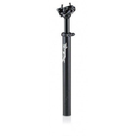 Tige de selle à suspension XLC SP-S01 Ø 27,2 mm, 350 mm, noir mat