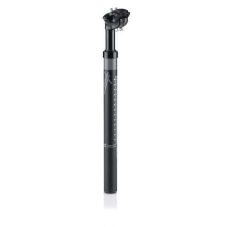 Poteau de suspension XC Pro SP-S05 Ø 31,6 mm, 350 mm, noir, 15 mm