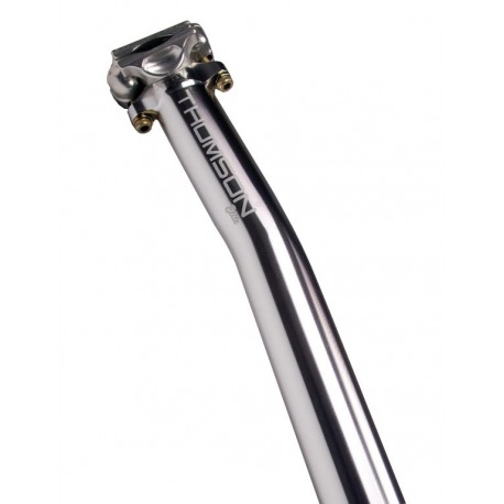 Tige de selle Thomson Elite Ø 27,2 mm, 330 mm, argent, déport de 16 mm, 241 g