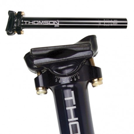 Tige de selle Thomson Elite Ø 30.0mm, 330mm, noir, 238g