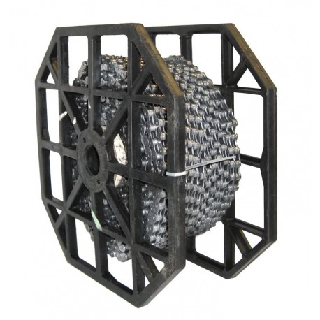 KMC KMC X11 chaîne argent/sw 50m R. 1/2" x 11/128", 5.65mm, 11-v.