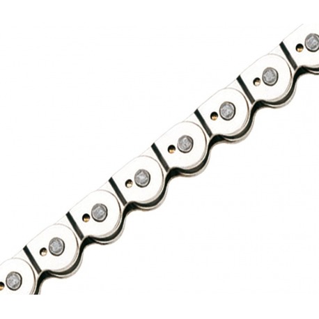 Chaîne Magic Color CP pour Single Speed 1/2 x 1/8",102 maillons,6.6mm,BMX,Trial