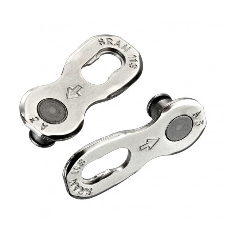 Chaîne à maillons de verrouillage Set Sram XX1 4 unités Sram Power Lock 11-v argent
