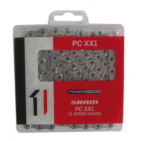 Chaîne Sram PC XX1 HollowPin 118 maillons 11 vitesses. avec Power-Lock