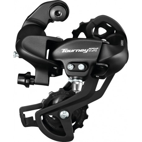 Dérailleur arrière Shimano Tourney RDTX 800 7/8-v, sans adaptateur, noir