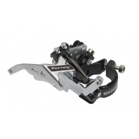 Dérailleur avant Shimano Top-Swing Dual Pull FDTY710 jusqu'à 48 dents, 63-66°, 31,8 mm