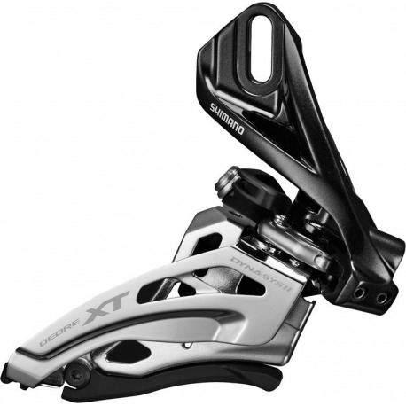 Dérailleur avant Shimano Deore XT Side Swing FD-M8020D6, traction avant, 66-69° m. droit