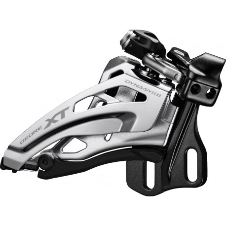 Dérailleur avant Shimano Deore XT Side Swing FD-M8020E6X, traction avant, 66-69° type E