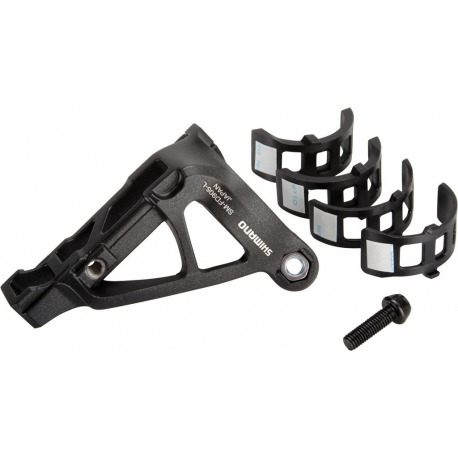 adaptateur de cale pour dérailleur avant Deore XT Di2 SMFD905LX, noir pour. fixation par pince.