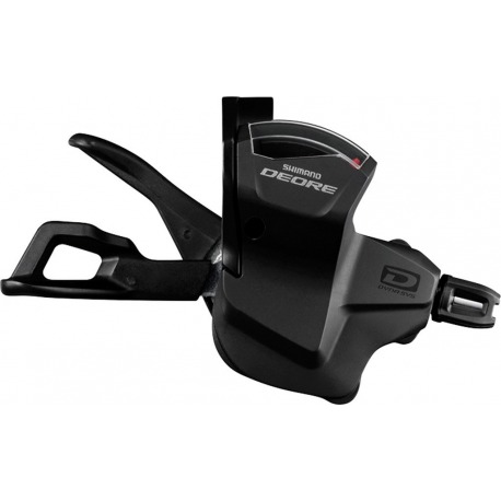 Manette Shimano Deore SL-M 6000 10 vitesses, droite, 2050mm, Rapidfire, noir