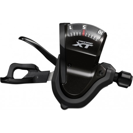Manette Shimano Deore XT SL-T8000 10 vitesses, droite, noir, 2050mm