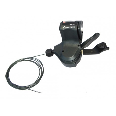 Shimano Tiagra SL-4703 manette 3 vitesses, gauche, 1800 mm pour Flatbar