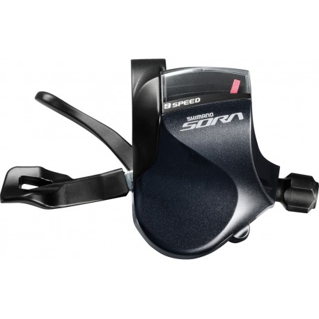 Levier de vitesses Shimano p. Cintre plat SL-R3000 9 vitesses, droite, 2050mm noir