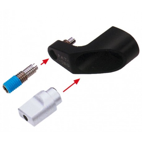 Protection de dérailleur R2 CNC en aluminium pour axe à dégagement rapide