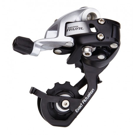 Dérailleur Sram Rival22, chape courte 11 vitesses, noir, alliage