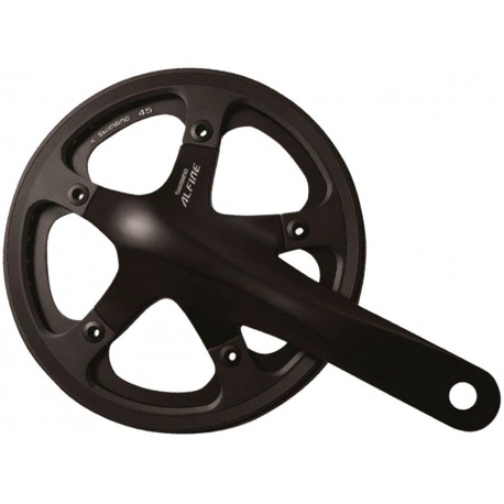 Pédalier Shimano Alfine 45 dents 170mm FC-S501 noir avec prot. Hollowtech II