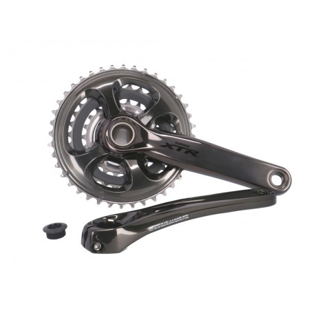 Shimano XTR 22//30/40 d. 175 mm FC-M 9020 argent, Hollowtech-II, 11-v.