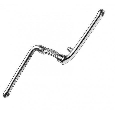 Pédalier BMX 170mm manivelle en acier monobloc