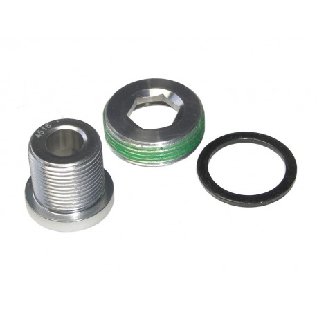 Boulon de manivelle M15/M22 aluminium, auto-extractible GXP