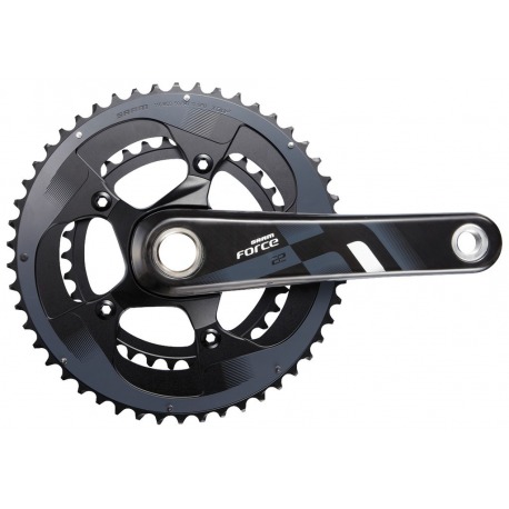 Manivelles Sram Force22 GXP 165mm 50-34d. sans pédalier 00.6118.108.005