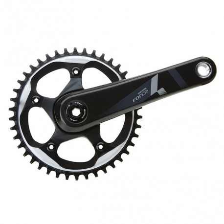 Manivelles Sram Force1 BB386, carbone 172,5 mm, 42 d., 10/11 vitesses, sans boîtier de pédalier