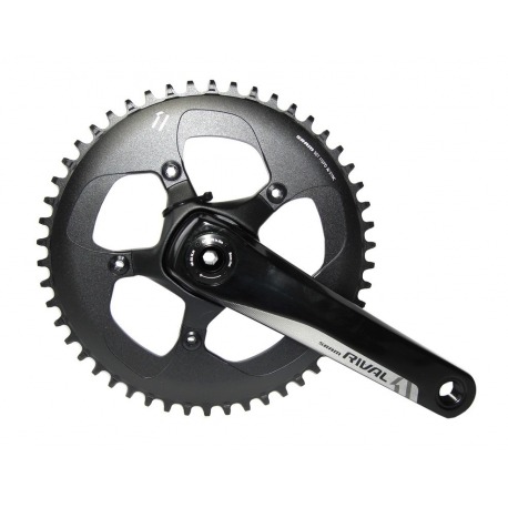 Manivelles Sram Rival1 BB30 42 d. 175 mm nég., 10/11 vitesses, sans boîtier de pédalier