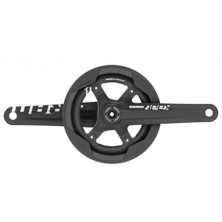 Manivelles Sram Apex 42t 172.5mm noir, BB30, aluminium