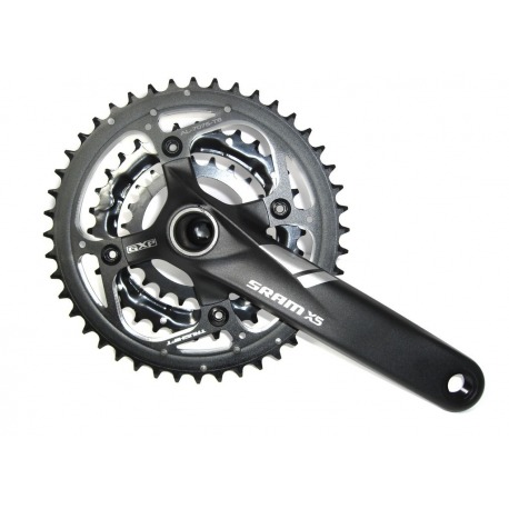 Sram Crank X5, GXP, 9 vitesses. 00.6118.233.000 noir, 175 mm