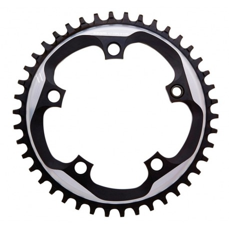 Plateau Sram X-Sync 11-G BB30 ou. Aluminium GXP, gris, 44 p.