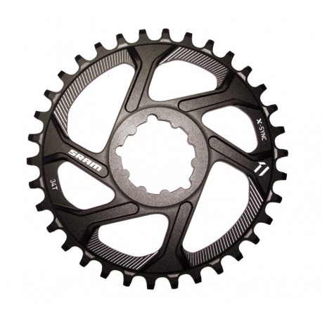 Sram X-Sync 11 vitesses Boost décalage alun. 11.6218.018.019, 34 trous, montage direct