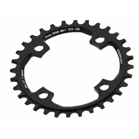 Plateau VTT Stronglight Sram 1x11 p. X01 4 bras 30t avec ne filetage LK 94mm