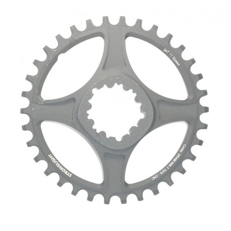 Stronglight VTT Sram 1x11 Plateau Direct Mount 28t 6mm Offset Noir HT³