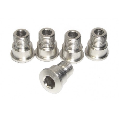 Jeu de vis pour plateaux 5 trous comp. avec Shimano FC-7900,7950,6700,6750