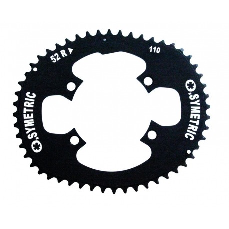 Kit Osymetric Plateau 110mm Dura Ace FC 9000, Ultegra FC6800 52/42 dents ne.