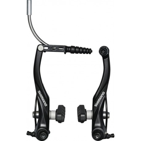 V-Brake Shimano BR-T 4000L RT, noir, avec guide-câble