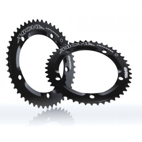 Plateau Miche Pista Advanced BCD 144 58T, noir, 1/8"