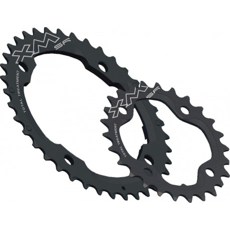 Plateau extérieur Miche MTB XM TT SR BCD120/80 40 d., noir, 10 vitesses.