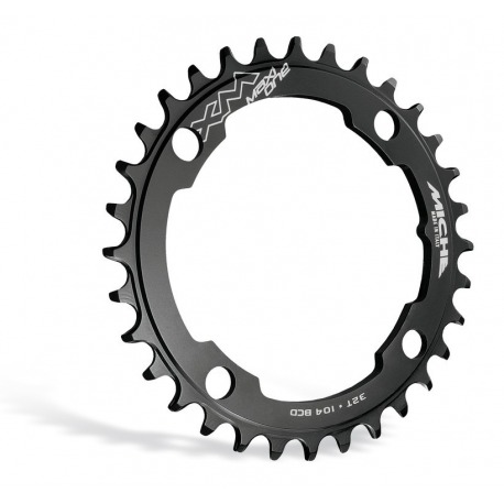 E-Bike Plateau Miche pour Brose/Yamaha XM Maxi one 34 dents, BCD 104 noir