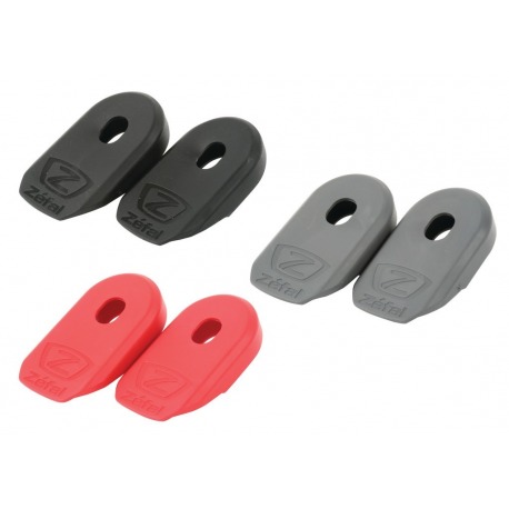Protection manivelle Zefal Crank Armor rouge, la paire