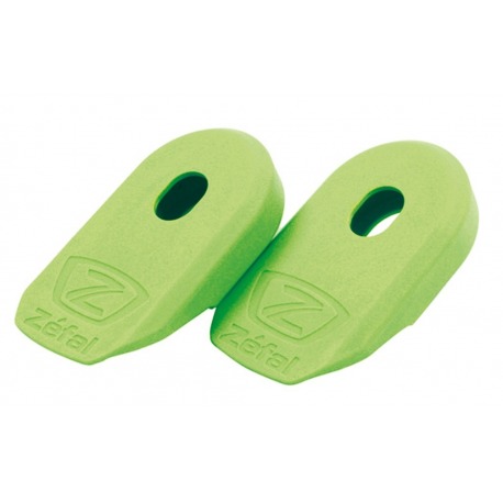 Protection manivelle verte Zefal Crank Armor, la paire