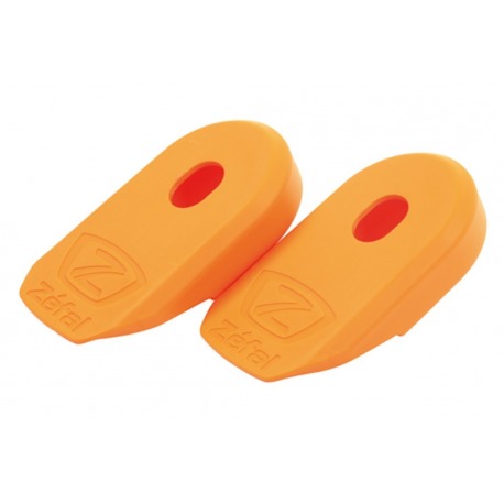 Protection manivelle Zefal Crank Armor orange, la paire