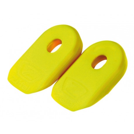 Protection manivelle Zefal Crank Armor jaune, la paire