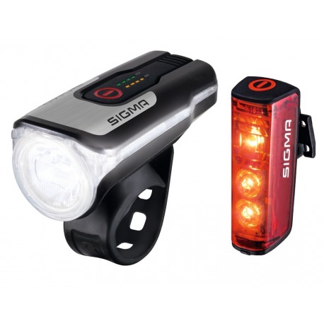 Kit d'éclairage LED à piles Sigma Aura80 USB incl. Salut