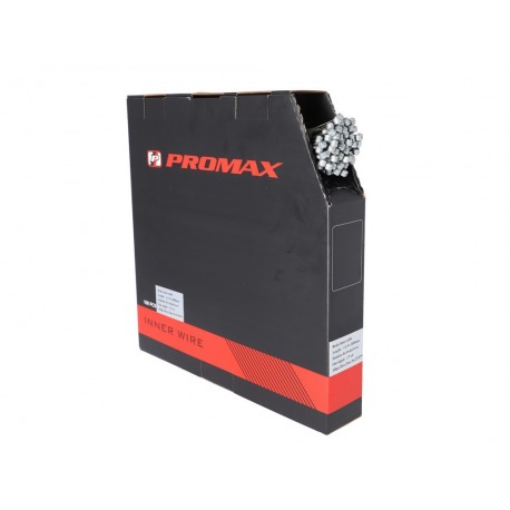 Câble F avec mamelon croisé Nirosta 2000x1.5mm, 100 pcs. en carton PROMAX