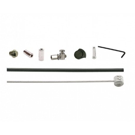 XLC Kit câbles de frein pour frein à tambour 1700/2350mm 1 embout noir